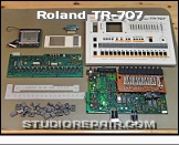 Roland TR-707 - Taken Apart * Deconstructed…
