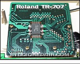 Roland TR-707 - Display Board * LCD Board (Part No. 7313607000 / PCB 2291098203) - Hitachi HD61602 LCD Driver IC