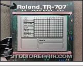 Roland TR-707 - Liquid Crystal Display * LCD Board (Part No. 7313607000 / PCB 2291098203)