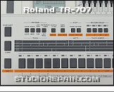 Roland TR-707 - Panel View * Left Hand Side