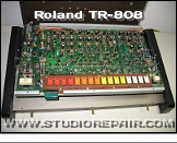 Roland TR-808 - Cover Removed * Top cover removed