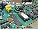 Sequential Circuits Prophet-600 - Processor Board * SCI PC600-3 - Model 600 Board 3 Rev. D - Computer Board - Memory Expansion Modification