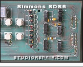 Simmons SDS6 - Panel Board * Keyboard PCB