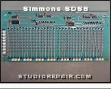 Simmons SDS6 - Panel Board * LED Matrix PCB