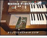 Solina F-217/27A - Rhythm Section * …dismounted