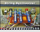 Solina String Synthesizer - Key Assigner * Synthesizer Keying Switch Assembly