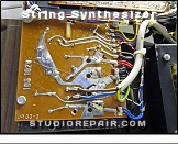 Solina String Synthesizer - Power Supply * PCB 108 1020 C - PSU Board - Soldering Side