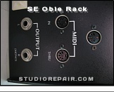 Studio Electronics Obie Rack - Rear Jacks * …