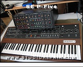Studio Electronics P-Five - With Prophet-5 * Studio Electronics P-Five and the original SCI Prophet-5 (Rev.2) - yum yum!