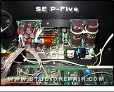 Studio Electronics P-Five - Power Supply * The original linear regulator is replaced with a modern switched-mode power supply.