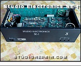 Studio Electronics SE-1 - Rear View * Rear View With Top Cover Removed