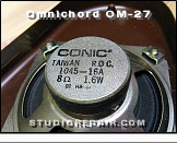 Omnichord OM-27 - Speaker * …
