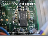 TC Electronic Fireworx - A/D Converter * AKM AK5391 24-Bit A/D Converter