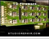 TC Electronic Fireworx - Front Panel * Front Panel Switches and LEDs Matrix