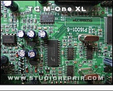 TC Electronic M-One XL - Codec * AKM4524 24-bit codec for analog I/O and CS8414 digital audio receiver for AES/EBU and S/P-DIF.