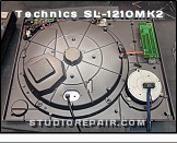 Technics SL-1210MK2 - Disassembled * Die Cast Metal Frame