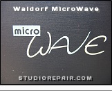 Waldorf MicroWave - MicroWave Logotype * …