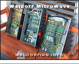 Waldorf MicroWave - Threesome * Two revisions of MicroWave and a Waveslave (1 HE voice extension adding another 8 voices to the MicroWave)