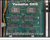 Yamaha DX5 - Tone Generator * PCB TGII - Tone Generator Board