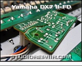 Yamaha DX7 II-FD - After-Touch Board * Broken After-Touch Adaptor PCB
