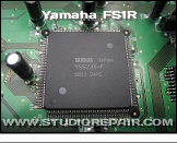Yamaha FS1R - YSS236 FX-DSP * The two Yamaha YSS236 ASICs are the Effect DSPs