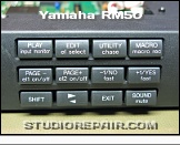 Yamaha RM50 - Front Panel * Front Panel Keypad