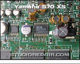 Yamaha S70 XS - D/A Converter * AKM AK4393 24-Bit DAC