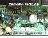 Yamaha S70 XS - A/D Converter * AKM AK5381 24-Bit ADC