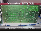 Yamaha S70 XS - Panel Board * PNA PCB - Soldering Side