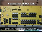 Yamaha S70 XS - Panel Board * PNB PCB - Component Side
