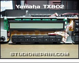 Yamaha TX802 - Front Panel * LC Display Module & Tone Generator / Parameter Select Buttons