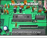 Yamaha TX802 - D/A Converter * Burr-Brown PCM54HP 16-Bit D/A Converter