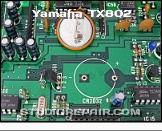 Yamaha TX802 - Backup Battery * CR2032 w/ 2 Solder Pins @ 15 mm Spacing