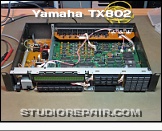 Yamaha TX802 - Opened * Top Cover & Front Panel Section Removed