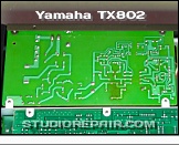 Yamaha TX802 - Power Supply * PS Circuit Board XB185B - Soldering Side