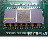 Yamaha TX816 - YM2128 ASIC * Yamaha YM2128 ASIC