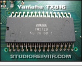Yamaha TX816 - YM2129 ASIC * Yamaha YM2129 ASIC