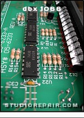 dbx 1066 - Metering * The metering circuitry consists of three KA339 (=LM339) quad voltage comparators