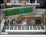 Hartmann Neuron - Components * PSU, HDD, main board, audio & I/O block and three panel circuit boards