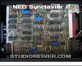 NED Synclavier II - Floppy Drive PCB * Control circuit board of the 5¼ inch floppy disk drive