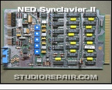 NED Synclavier II - Board D164-1185 * D164 - Audio and CV Output Interface