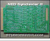 NED Synclavier II - Board D164-1185 * D164 - Audio and CV Output Interface