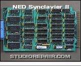 NED Synclavier II - Board FPRM-185 * FPRM - Register Module