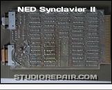 NED Synclavier II - Board MFC1-877 * MFC - Multi Function Card - Contains the loader ROM, the terminal interface and the real time clock.