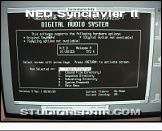 NED Synclavier II - Welcome ! * Welcome to Synclavier II with 16 Voices and 512 kilobytes of finest RAM! Release M anno 1987