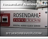 Rosendahl Nanoclocks - Front View * Logotype